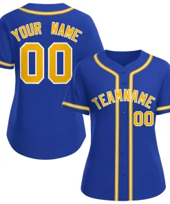 Royal Blue And Black Jersey