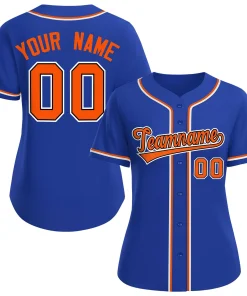 Blank Navy Blue Baseball Jersey