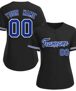 Black And White Baseball Jersey