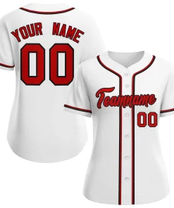 Plain White Baseball Jersey