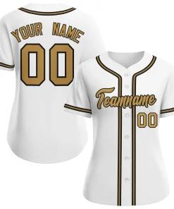 All White Baseball Jersey