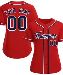 Red Baseball Uniforms