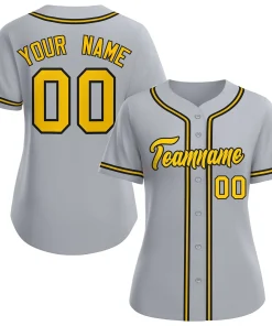 Grey Baseball Jersey