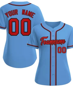 Baseball Jersey Light Blue