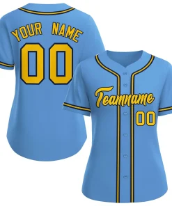 Light Blue Baseball Uniforms