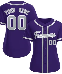Purple Baseball Jersey