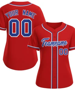 Red Baseball Jersey