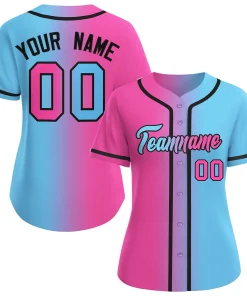 Gradient Baseball Jersey