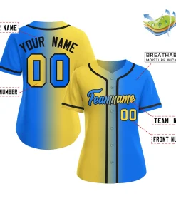 Gold Baseball Jersey