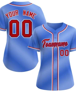 Light Blue Baseball Jersey