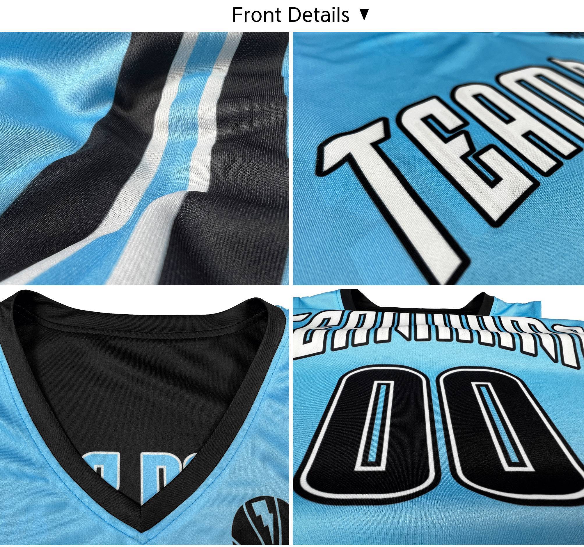 Custom Aqua White Double Side Tops Athletic Basketball Jersey - Image 5