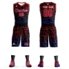 Custom Black Pink-Blue Spotted Graffiti Pattern Sports Uniform Basketball Jersey