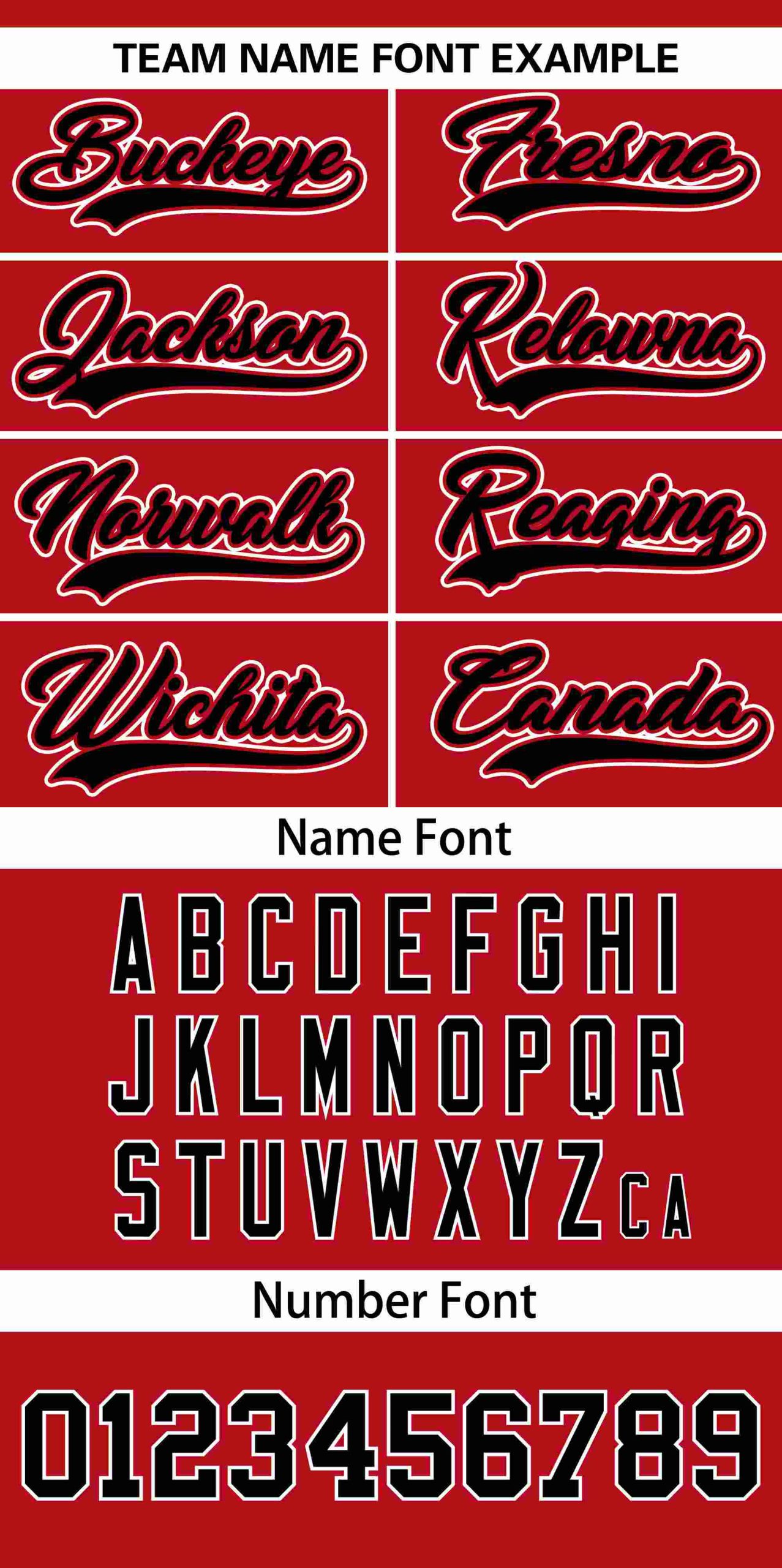 Custom Red Black Personalized Arizona City Nightscape Authentic Baseball Jersey - Image 3