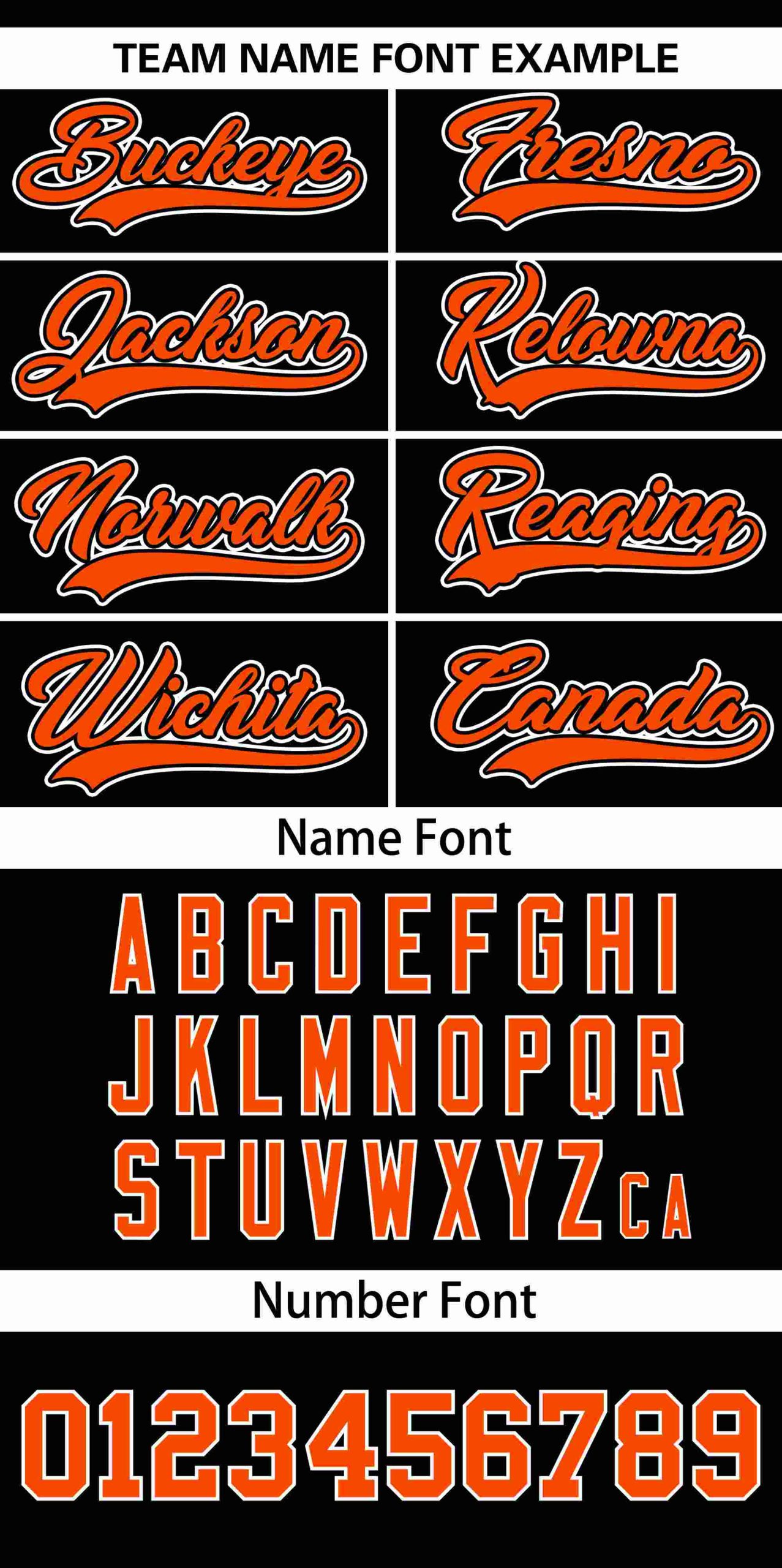 Custom Black Orange Personalized Baltimore City Nightscape Authentic Baseball Jersey - Image 3