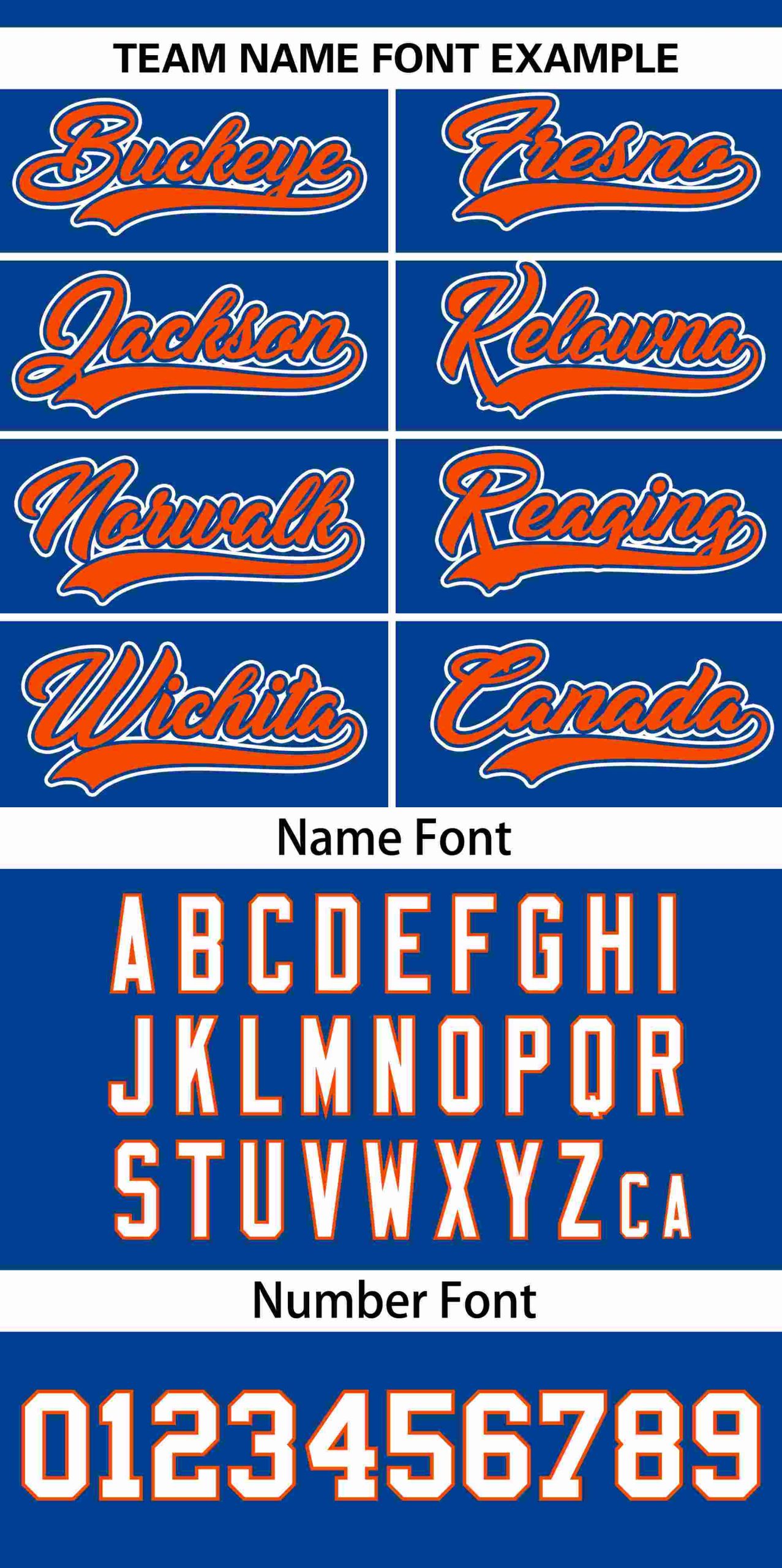 Custom Royal Orange Personalized Houston City Nightscape Authentic Baseball Jersey - Image 3