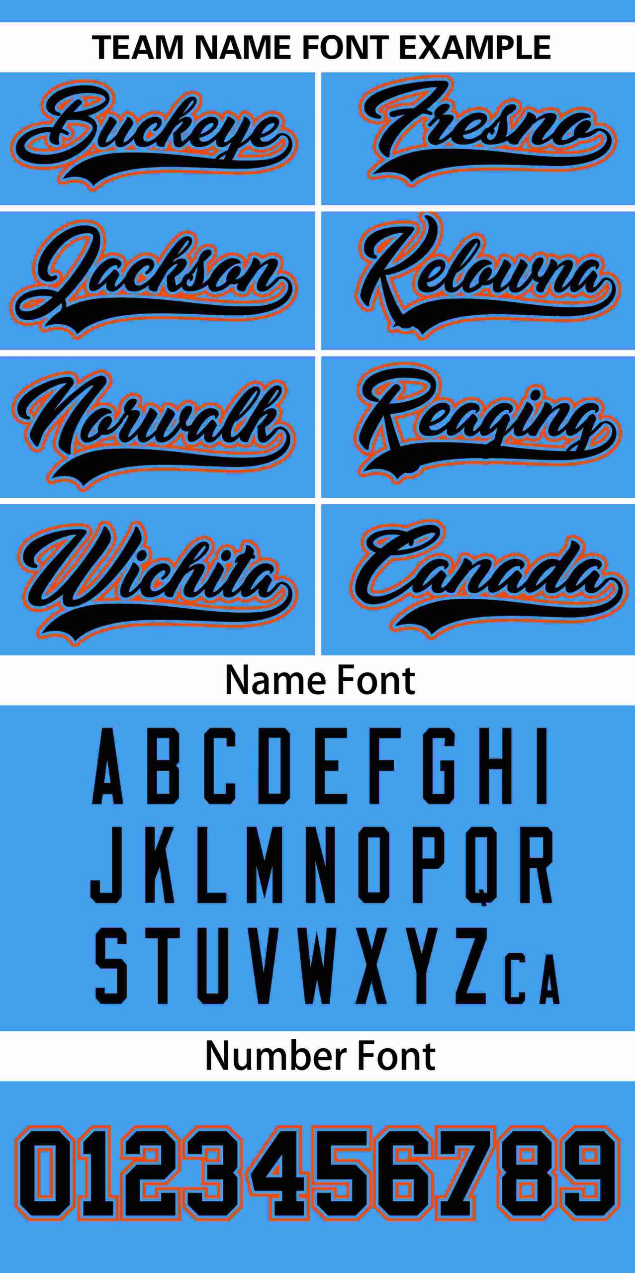 Custom Powder Blue Black Personalized Miami City Nightscape Authentic Baseball Jersey - Image 3