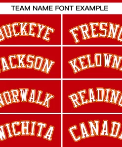 Custom Red White-Gold Classic Tops Mesh Basketball Jersey for Women