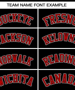 Custom Black Red-White Classic Tops Mesh Basketball Jersey for Women