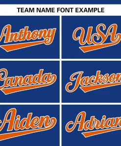 Custom Royal Team Classic Style Authentic Baseball Jersey