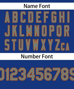 Custom Royal Team Classic Style Authentic Baseball Jersey