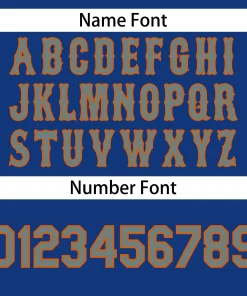 Custom Royal Team Classic Style Authentic Baseball Jersey