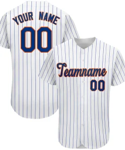 Custom Royal Team Classic Style Authentic Baseball Jersey
