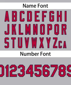 Custom Gray Team Classic Style Authentic Baseball Jersey