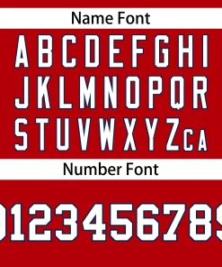 Custom Red Team Classic Style Authentic Baseball Jersey