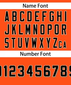 Custom Orange Team Classic Style Authentic Baseball Jersey