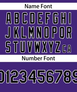 Custom Purple Team Classic Style Authentic Baseball Jersey