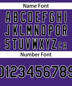 Custom Purple Team Classic Style Authentic Baseball Jersey