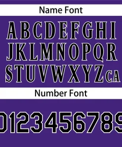 Custom Purple Team Classic Style Authentic Baseball Jersey