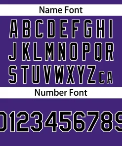 Custom Purple Team Classic Style Authentic Baseball Jersey