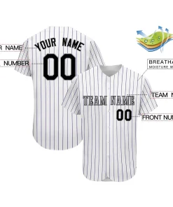 Custom Purple Team Classic Style Authentic Baseball Jersey