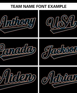 Custom Black Team Classic Style Authentic Baseball Jersey