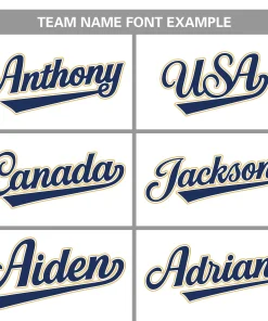 Custom White Team Classic Style Authentic Baseball Jersey