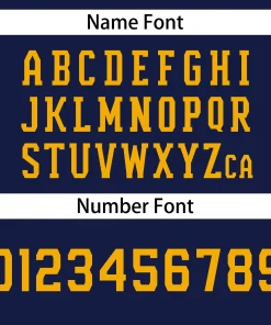 Custom Navy Team Classic Style Authentic Baseball Jersey