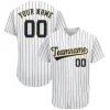 Custom Navy Team Classic Style Authentic Baseball Jersey