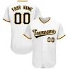Custom White Team Classic Style Authentic Baseball Jersey