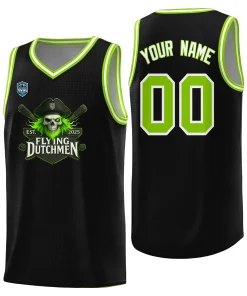 VVHL Black S7-flying-Dutchmen-1 Tops Basketball Jersey