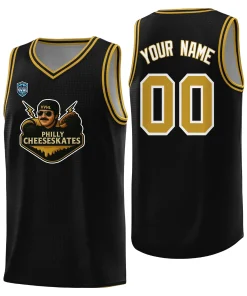 VVHL Black S7-Philly-Cheeseskates-1 Tops Basketball Jersey