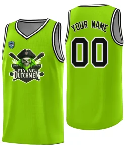 VVHL Neon Green S7-Flying-Dutchmen Tops Basketball Jersey