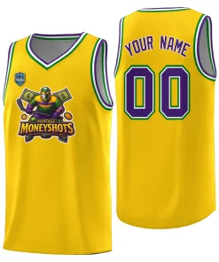 VVHL Gold S7-Portage-Moneyshots-1 Tops Basketball Jersey