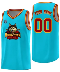 VVHL Sky Blue S7-Himmytown-huskies-2 Tops Basketball Jersey
