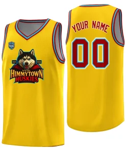 VVHL Gold S7-Himmytown-huskies-1 Tops Basketball Jersey