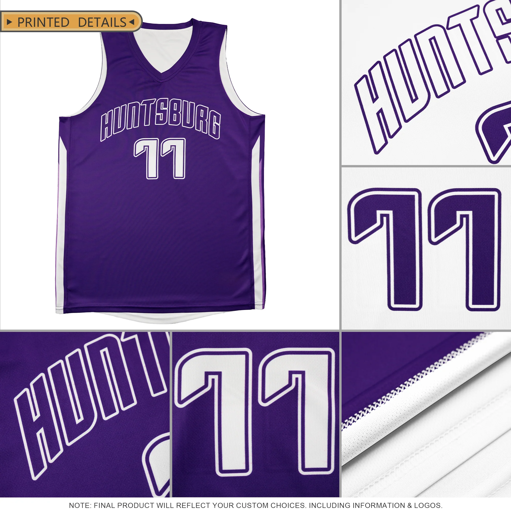 Custom Blue Green Reversible Personalized Tops Basketball Jersey for Men/Youth - Image 2