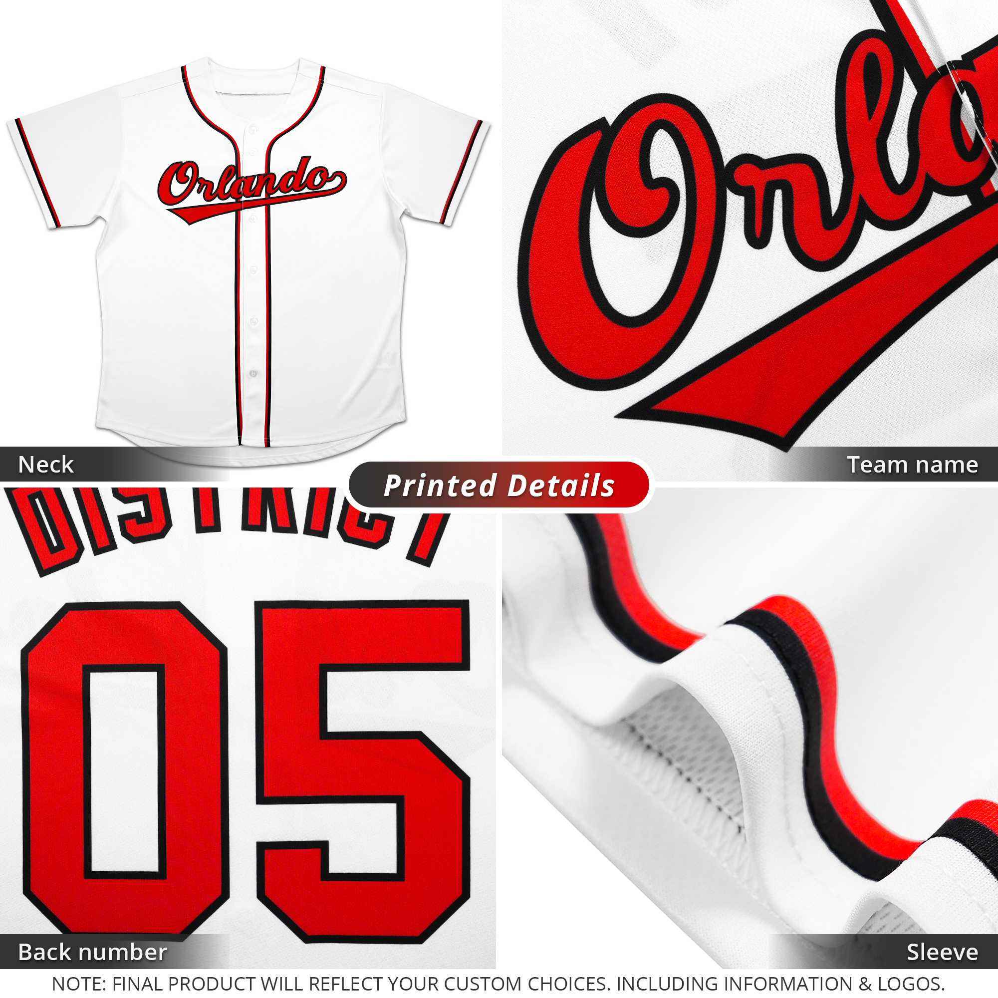 Custom Gold Green-White Classic Style Baseball Jersey For Women - Image 4