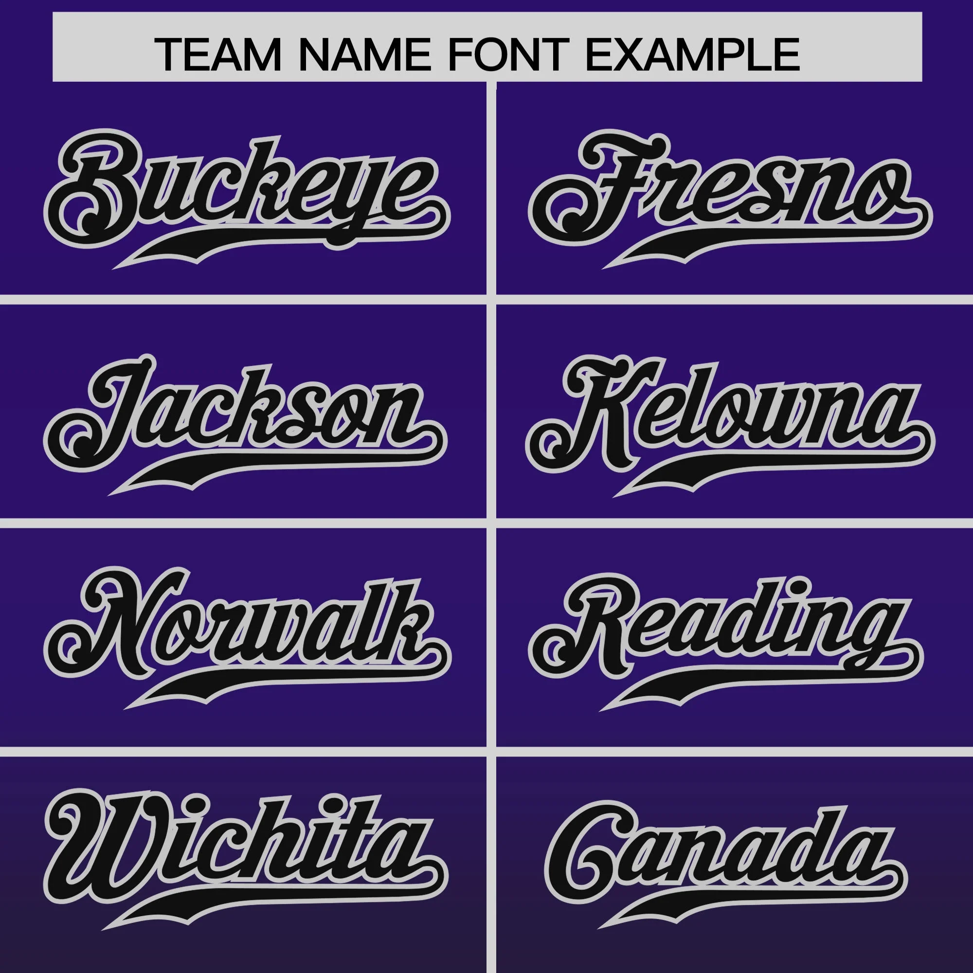 VVHL Custom Purple Black Gradient Fashion Authentic Baseball Jersey - Image 3