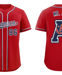 Fans-Made | Custom Red Navy-White Classic Style Authentic Baseball Jersey – Available for Reorder